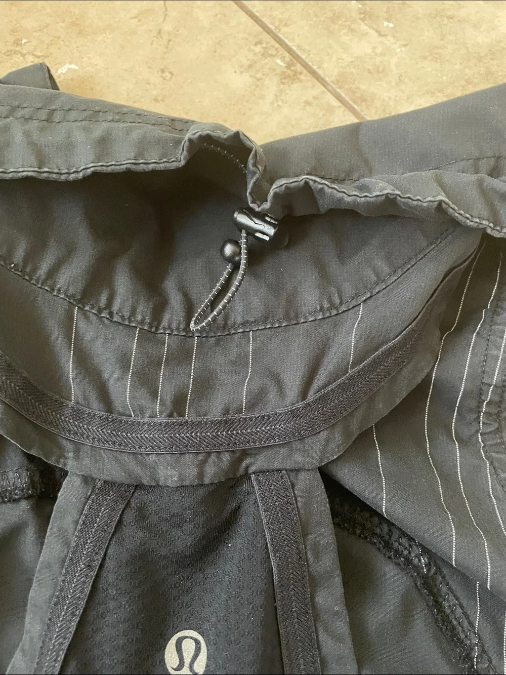 Lululemon Zip Front Vest in Black